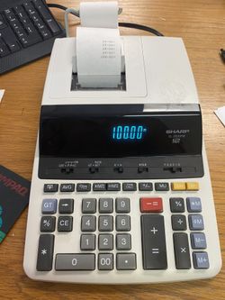 Sharp Printing Calculator EL-2630PIII