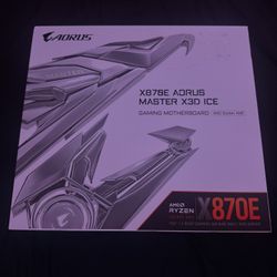 GIGABYTE X870E AORUS MASTER X3D ICE Motherboard