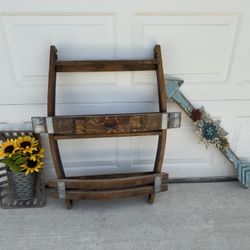 Wine Barrel Wine Rack 