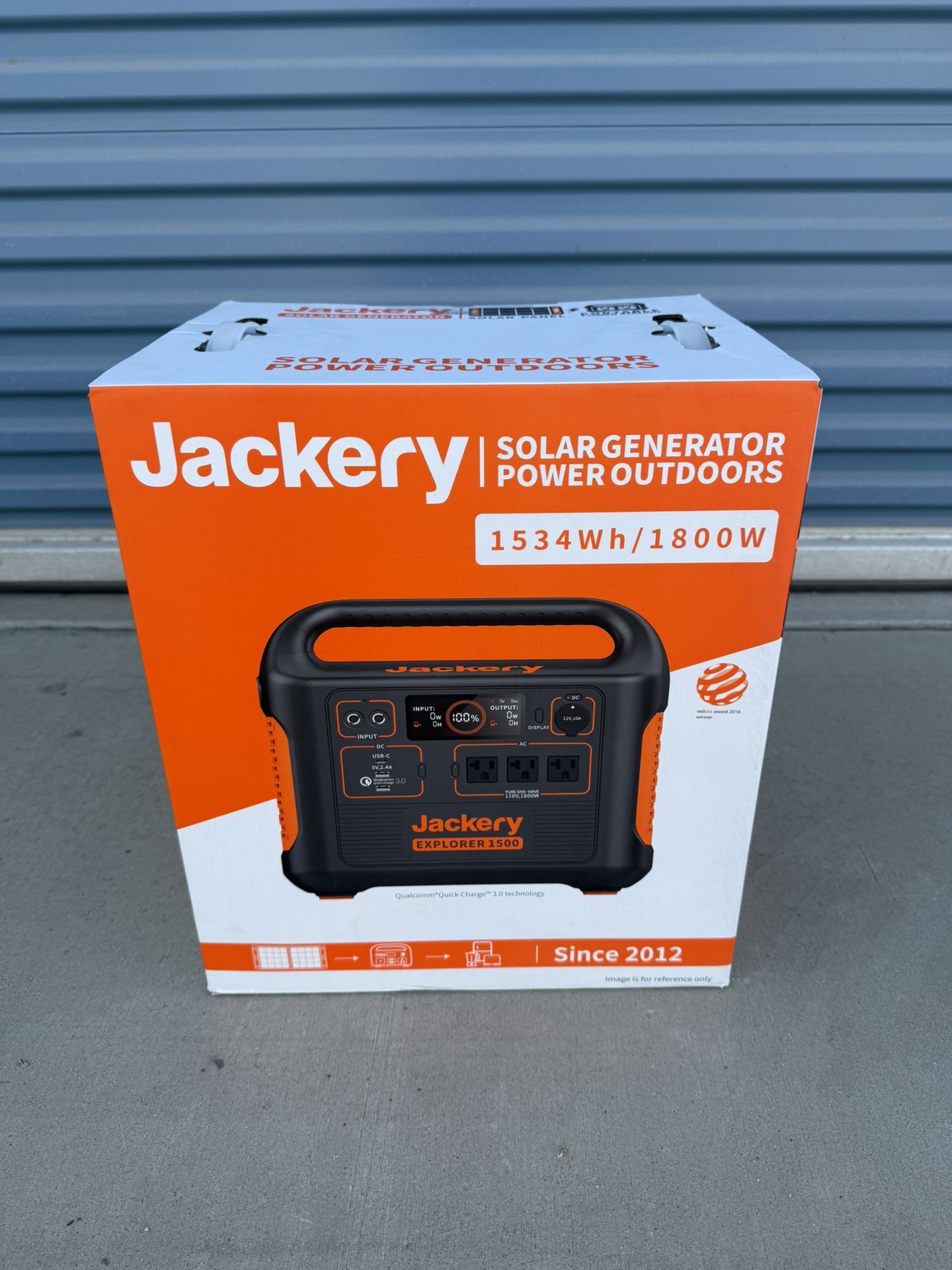 Jackery Explorer 1500 - 1800 -Watts Portable Power Station
