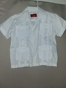 Guayabera for kids, size 3T