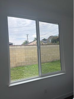 Vinyl windows 🪟 white black almond