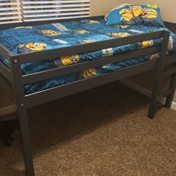 Bunk Bed And Mattress Lightly Used