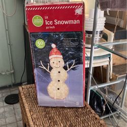 NICE ANTIQUE SNOW MAN