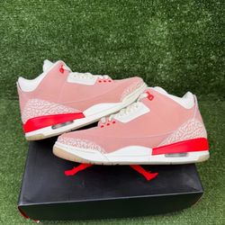 Rust Pink Jordan 3
