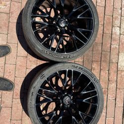 Corvette C7 ZO6 10Y spok rims 