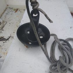 10lb Mushroom Anchor With Rope 