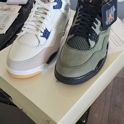 Undefeated 4 And Navy Blue 4s