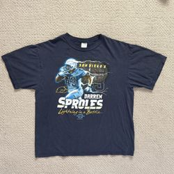 Vintage 2000’s San Diego Chargers Darren Sproles T-shirt