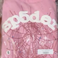 Pink Spider Hoodie