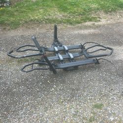 yakima dr. tray 3 bike rack 2" hitch