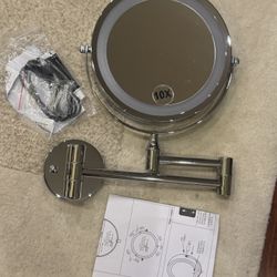 Magnifying Wall Mirror