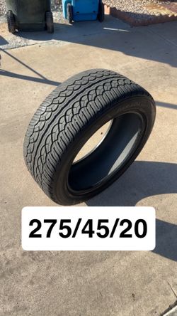 (1)275/45/20 Parada Spec-X