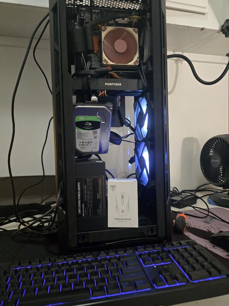 gaming pc desktop computer intel i7, gtx 1070, 16 gb ram, ssd, hdd, wifi, argb, phanteks Noctua Bundle
