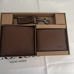 Coach Men’s Wallet Set