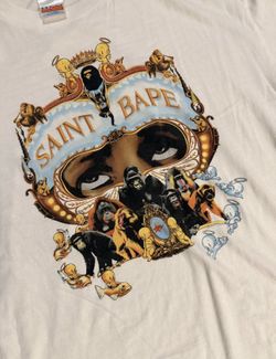 Saint Michael X Bape T shirt