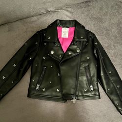 New Disney Minnie Mouse faux leather jacket