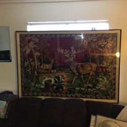 Large  Needle  Point  Tapestry 