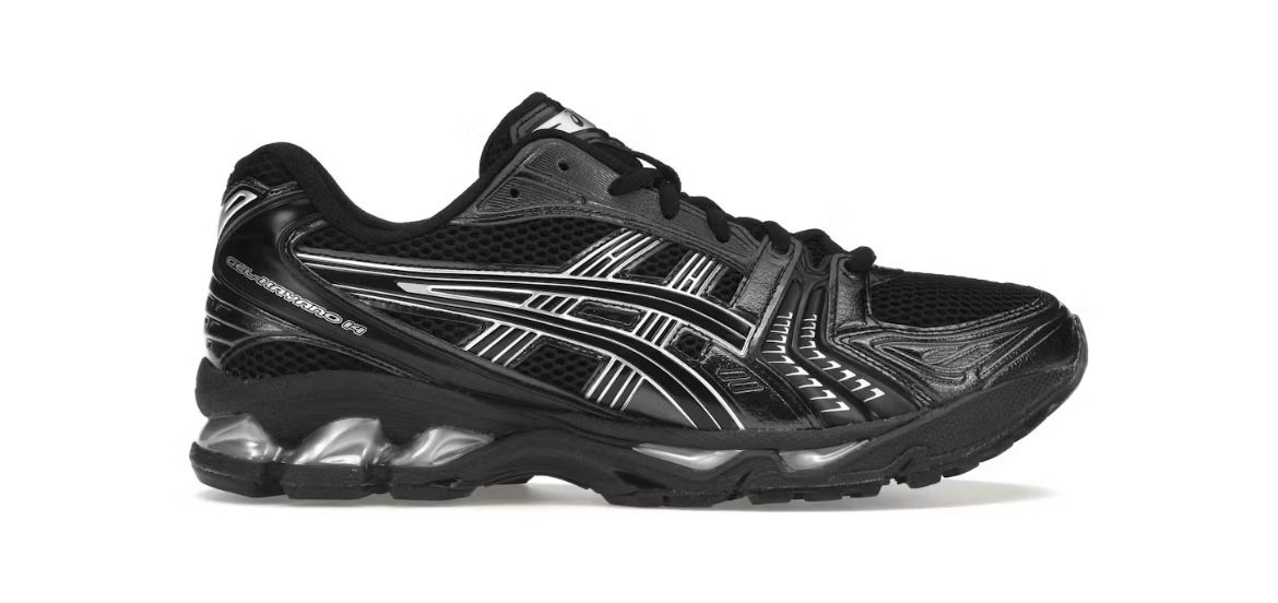 Asics Gel-kayano 14 Black Pure Silver