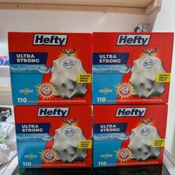 13 Gallon Hefty Trash Bags