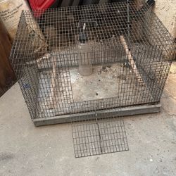 Bunny Cage - Door Works Great. 