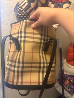 2 Authentic Burberry bags and a wallet