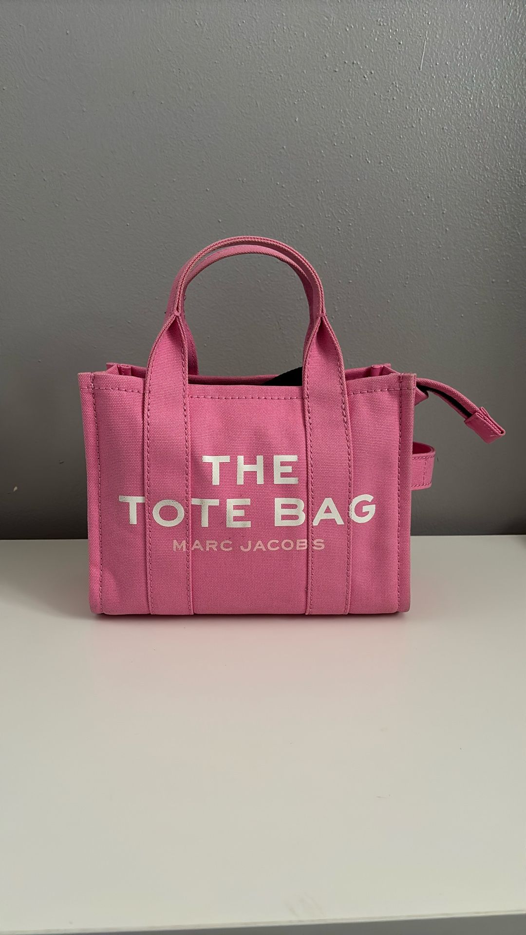 Marc Jacobs Pink Canvas Tote