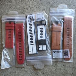 Lot Of 26mm Watch Bands Replacement 