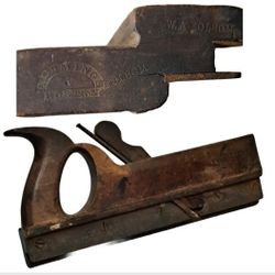 Antique 1850s A. CUMINGS Boston 5/16" Dado Molding Plane W/Handle A.W. Folsom

