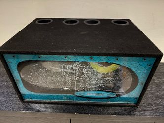 Bandpass speaker box with 10 inch subs, used