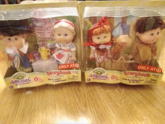 New Cabbage Patch Kids Lil' Sprouts Storybook Collection doll sets
