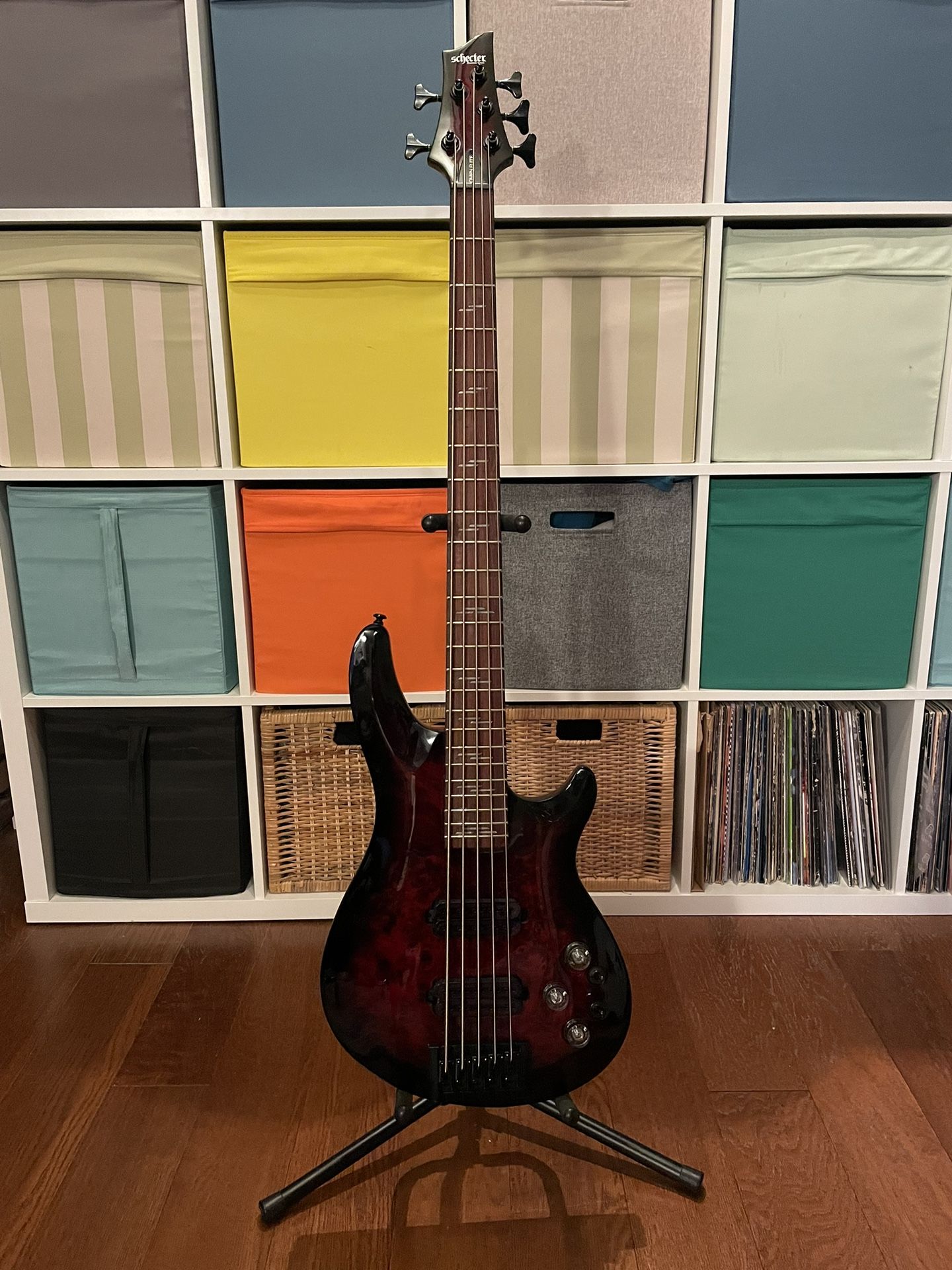 Schecter Omen Elite 5 String Bass Guitar