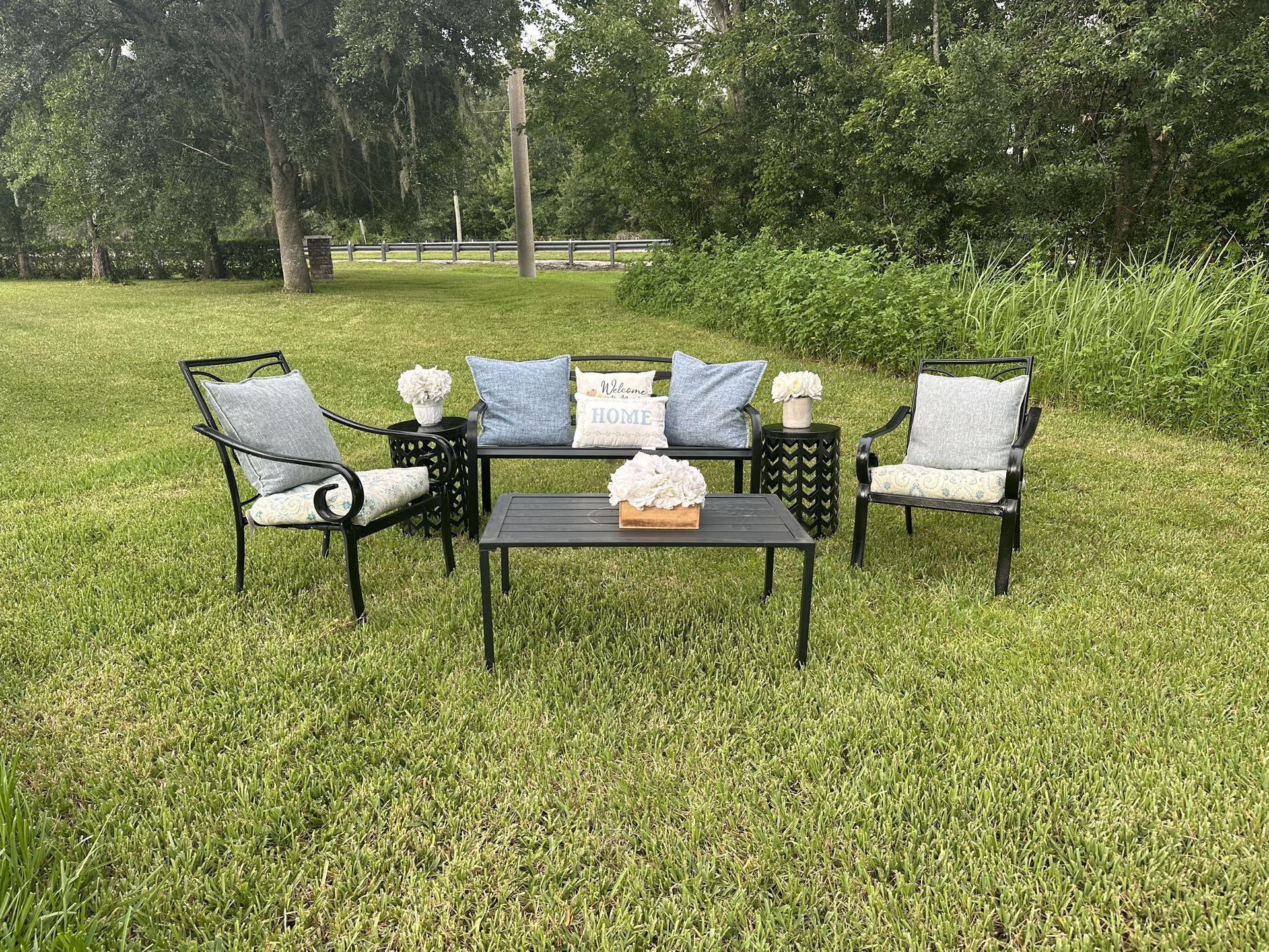 Metal Out Door Patio Set