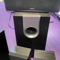 Onkyo - Home Audio / Theatre Speaker & Subwoofer Set