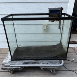 37 Gallon Fish Tank Aquarium 