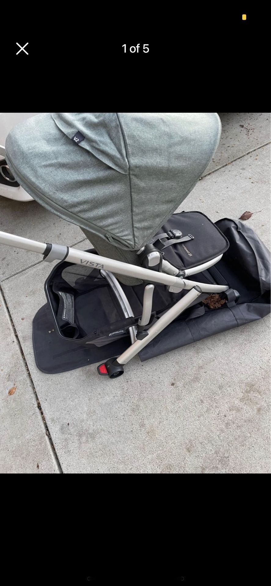 uppababy vista v2 stroller $150