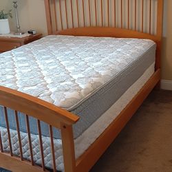 Queen Bed & Dresser with Mirror