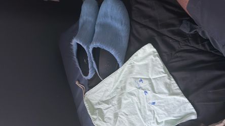 Blue Marni slides