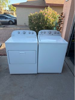 Washer and Dryer