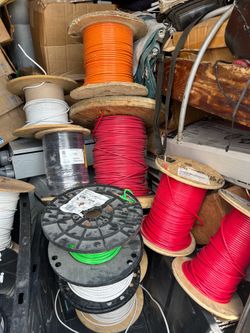 For the full #8 awg roll 500ft black $220  All the other rolls are different sizes and one appears to be on a 2500ft larger size roll and is heavy. I’