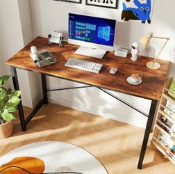 DUMOS 40 Inch Small Computer Desk, Gaming Desks for Home Office Bedroom