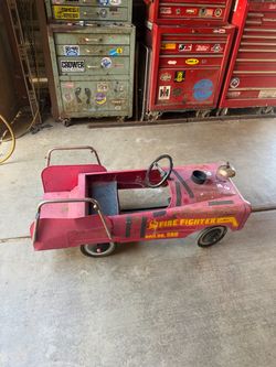 Fire Fighter Unit No. 508 Pedal Car