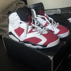 Jordan 6 Carmine Size 12