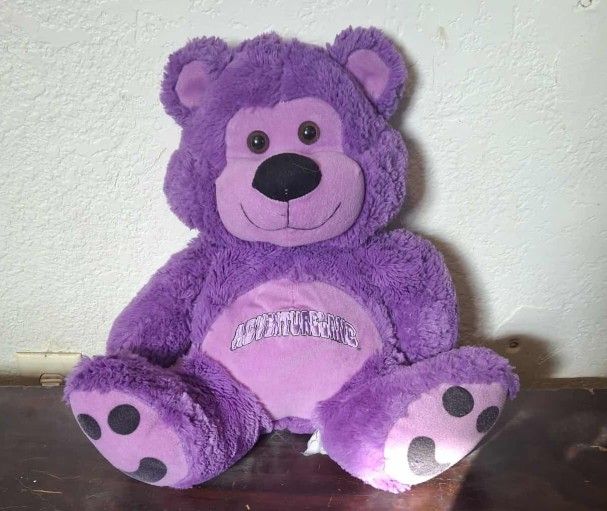 Purple Adventureland Bear 