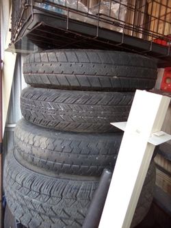 Three Spare Car Donut Tire 