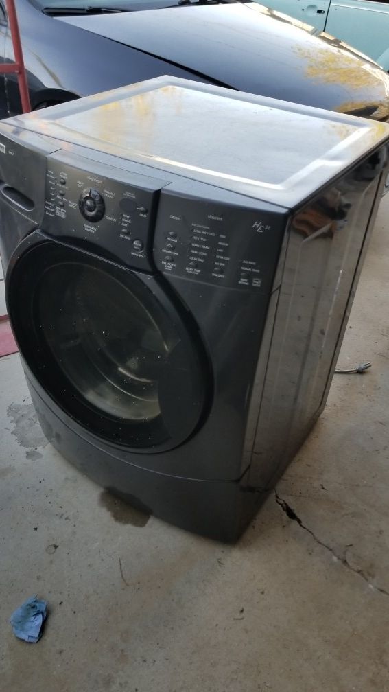 Kenmore washer and dryer used elite