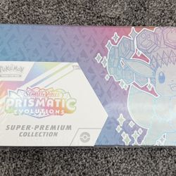 Pokémon TCG: Scarlet & Violet Prismatic Evolutions Super Premium Collection NEW