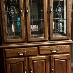 Heavy Duty Quality China Cabinet Hutch 