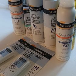 Sunscreen Block And Lotion