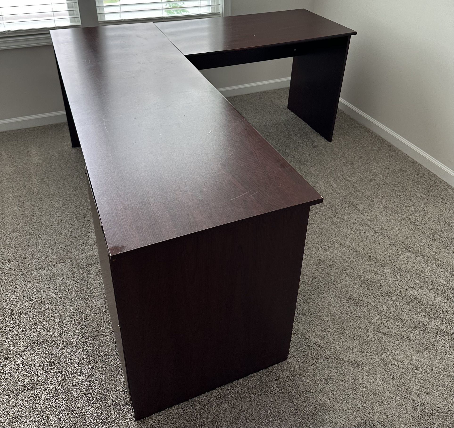 L - Shaped Home Office Desk